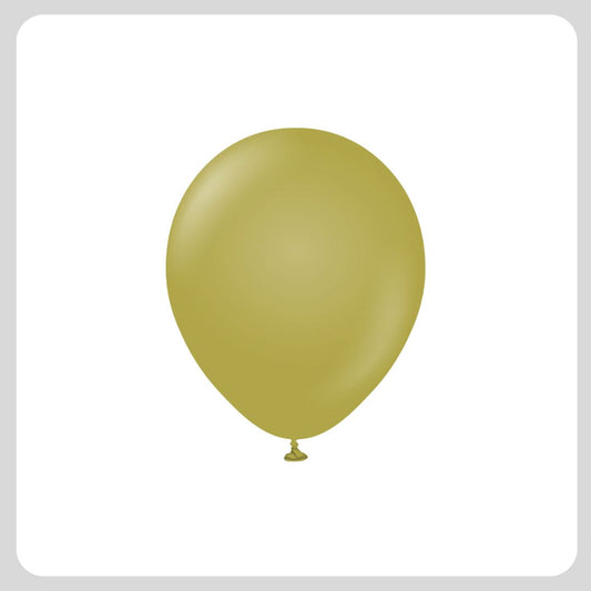 Palloncini Professionali 13'' Vintage Oro Verde - Busta 100pz
