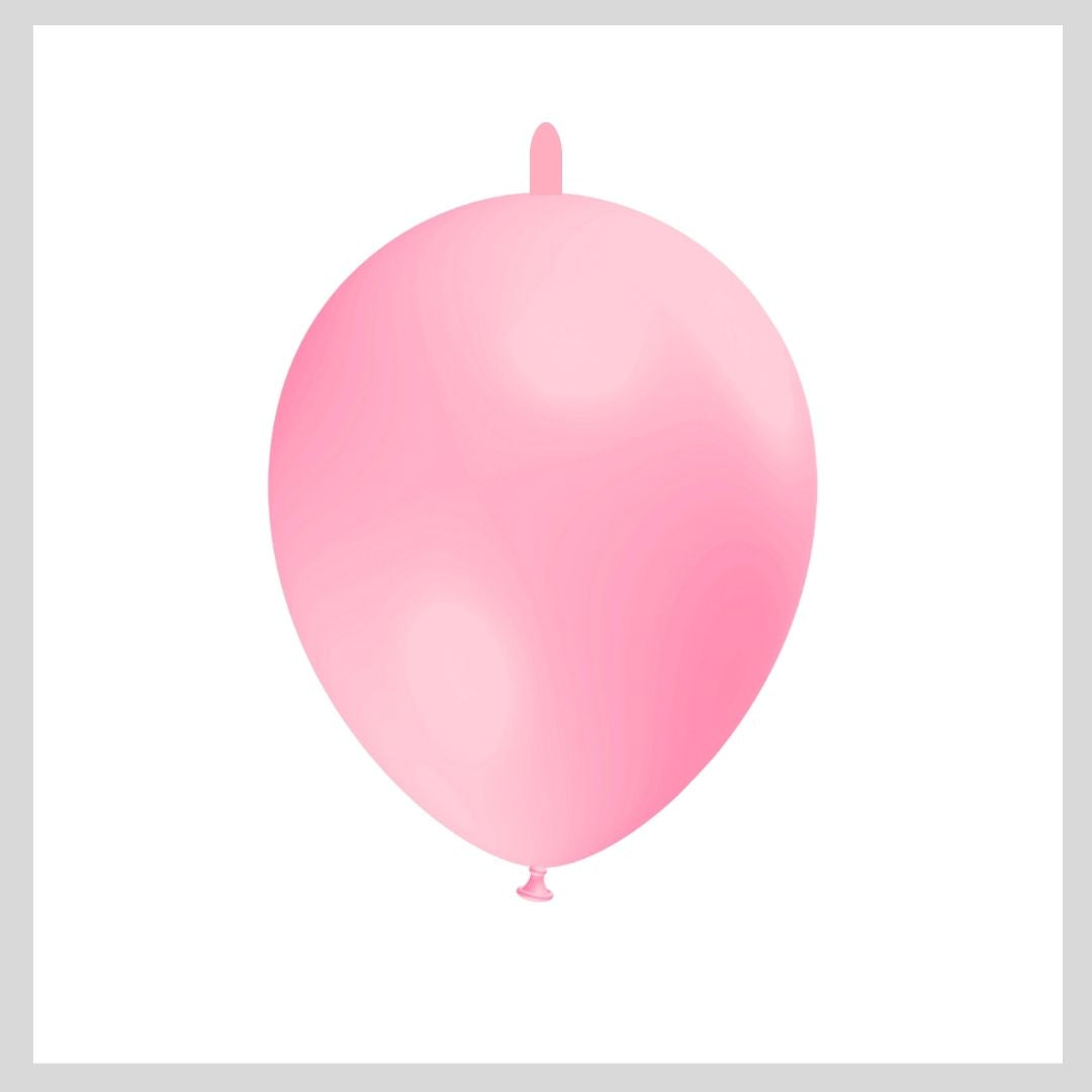 14'' Link Palloncini Annodabili Rosa Fashion