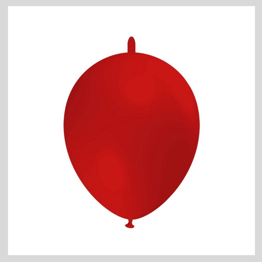 14'' Link Palloncini Annodabili Rosso