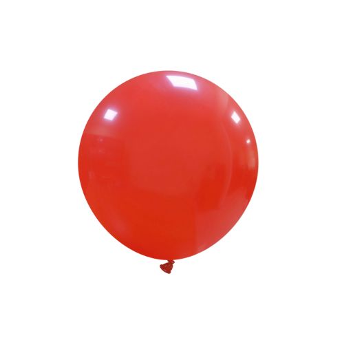 18'' Miniglobo Palloncino Rotondo (Spicchi) Colore Rosso Scuro