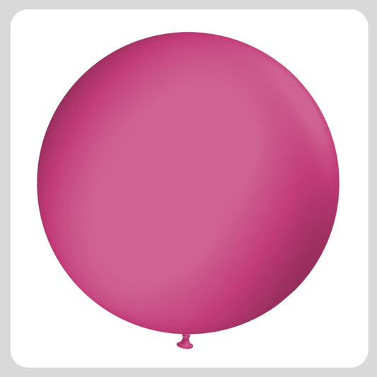 32'' Maxi Globo Rotondo (Spicchi) Fucsia