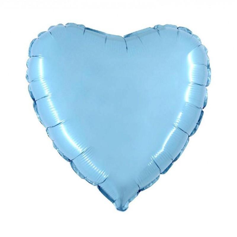 Mylar Cuore 18” Solid Color Grabo - The Colours of Balloons