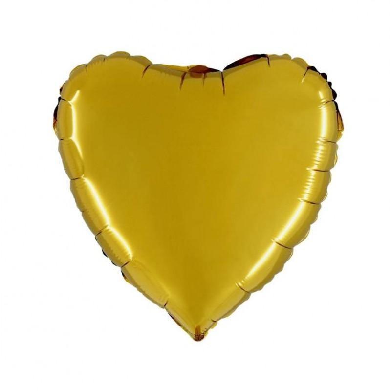 Mylar Cuore 18” Solid Color Grabo - The Colours of Balloons