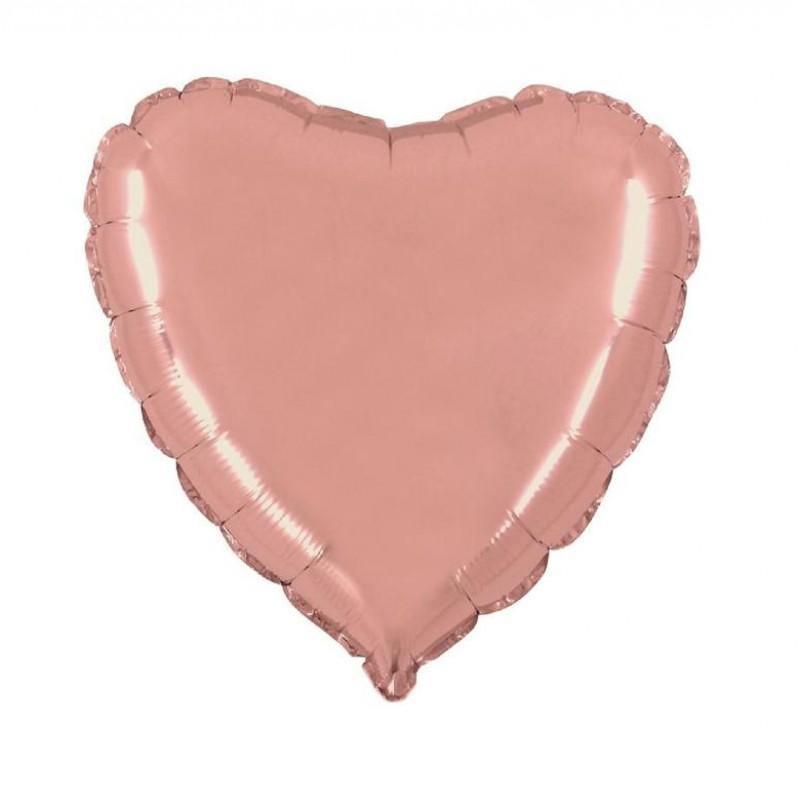 Mylar Cuore 18” Solid Color Grabo - The Colours of Balloons